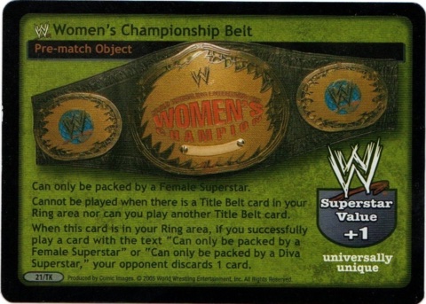 WWE Women’s Championship Belt